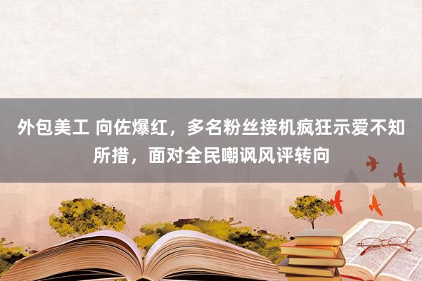 外包美工 向佐爆红，多名粉丝接机疯狂示爱不知所措，面对全民嘲讽风评转向